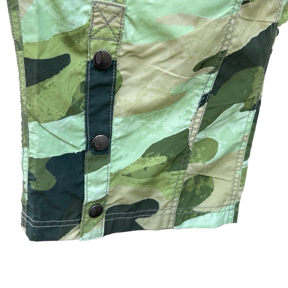 Free People FP Movement Stadium Printed Track Pants Green Camo NWOT SMALL - Picture 11 of 16